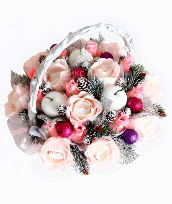 Букет на новый год для женщины 1 Фото
