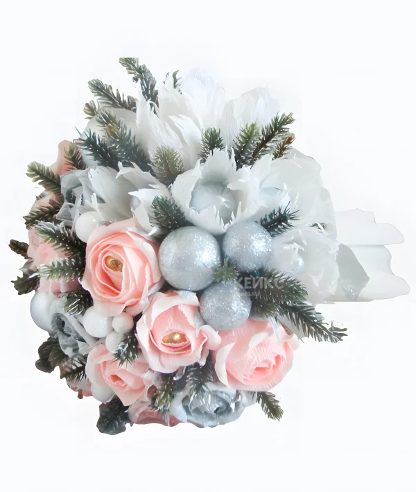 Букет на новый год для женщины 3 Фото