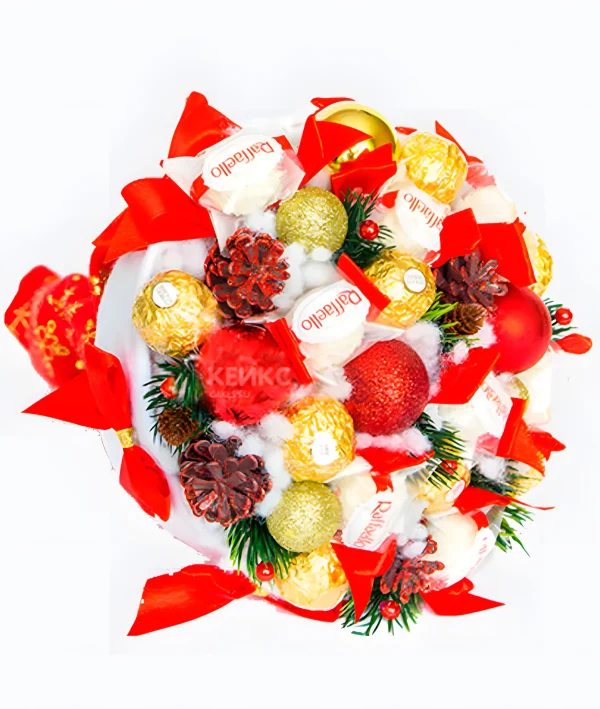 Букет на новый год для женщины 4 Фото