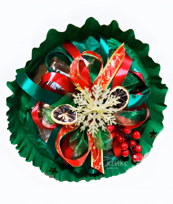 Букет на новый год из чая 2 Фото