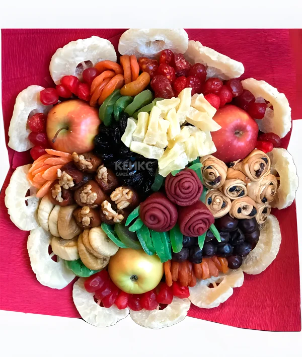 Букет недорогой из сухофруктов 2 Фото