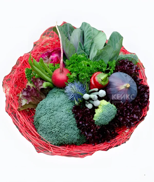 Букет с брокколи 6 Фото