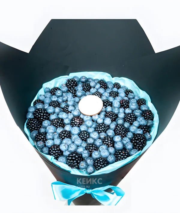 Букет с голубикой 3 Фото