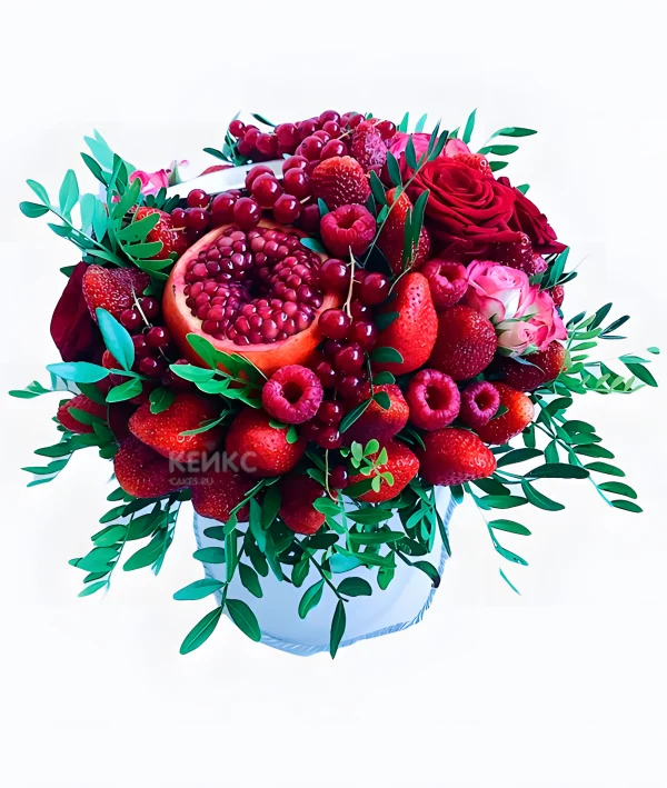 Букет с гранатом 1 Фото