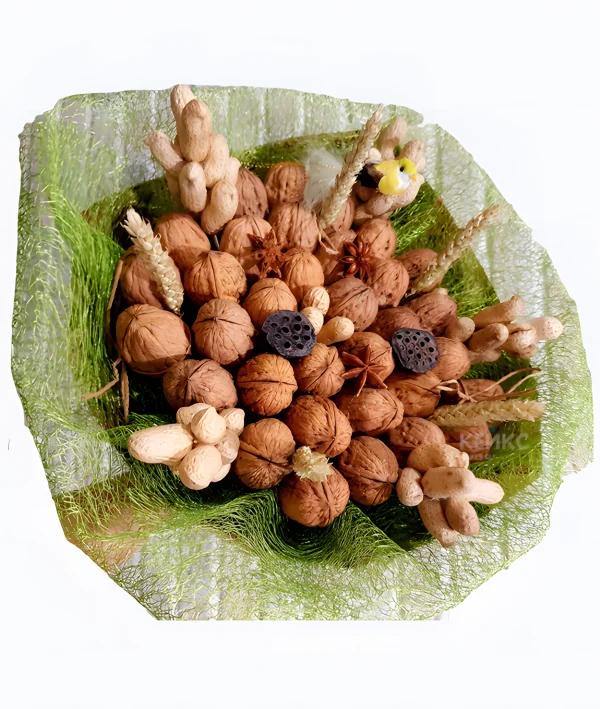 Букет с грецкими орехами 11 Фото