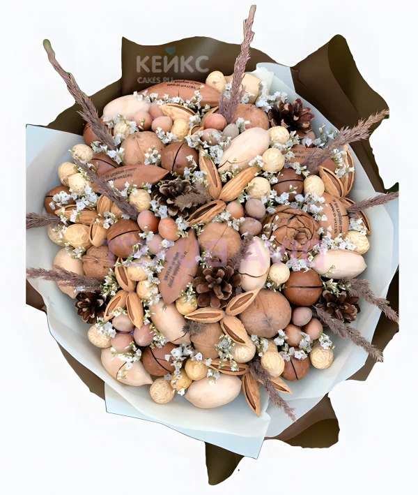 Букет с грецкими орехами 13 Фото