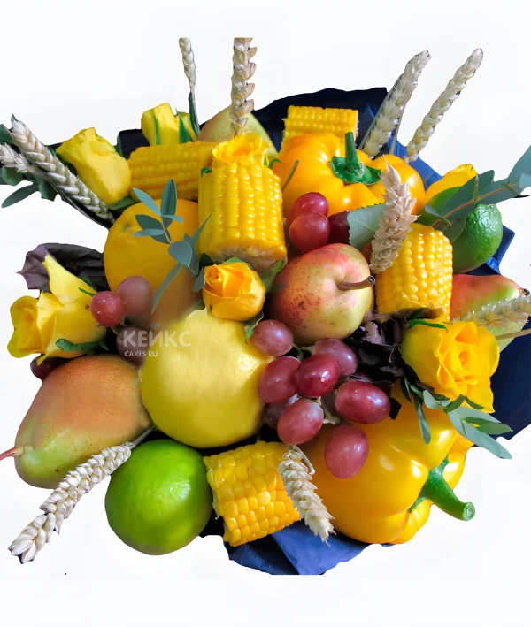 Букет с грушами Фото