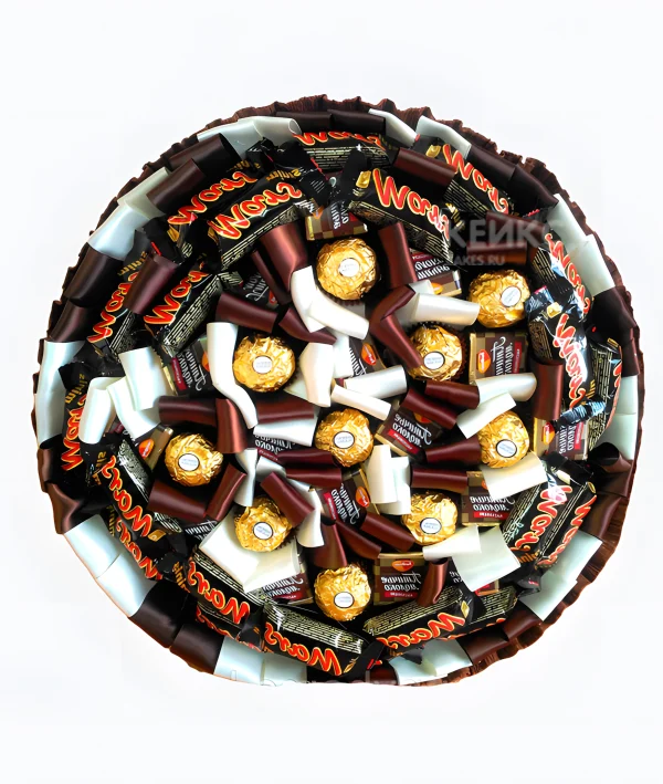 Букет с конфетами Ферреро роше 4 Фото