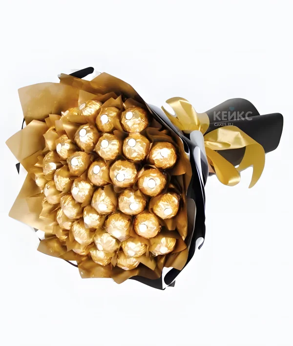 Букет с конфетами Ферреро роше 5 Фото