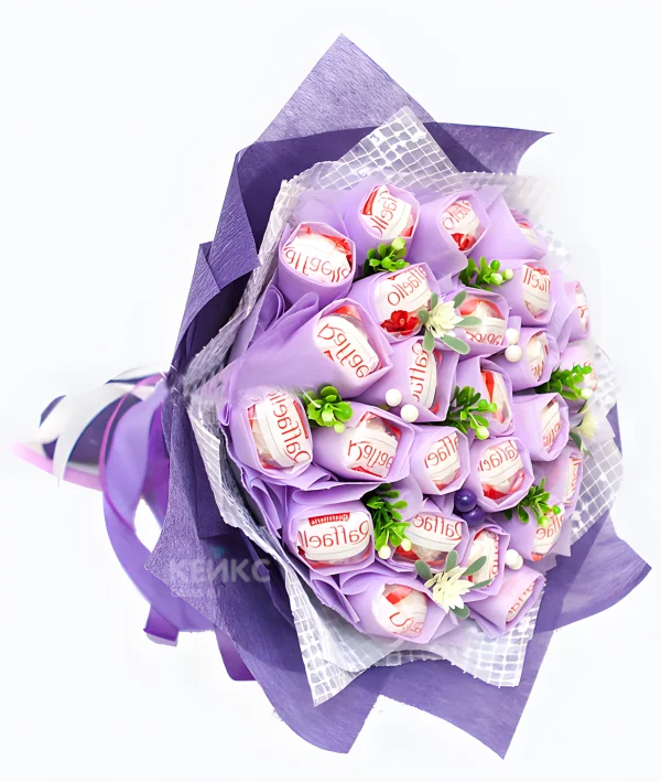 Букет с конфетами рафаелло 1 Фото