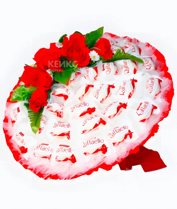 Букет с конфетами рафаелло 8 Фото