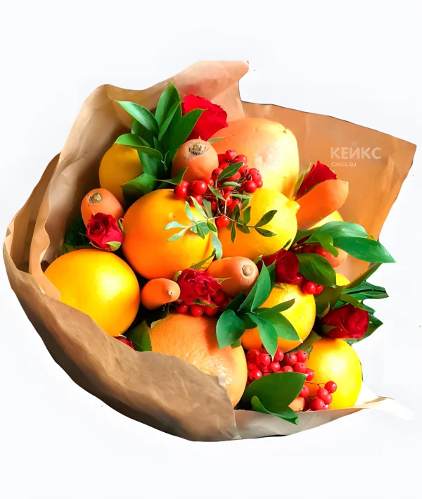 Букет с морковью Фото