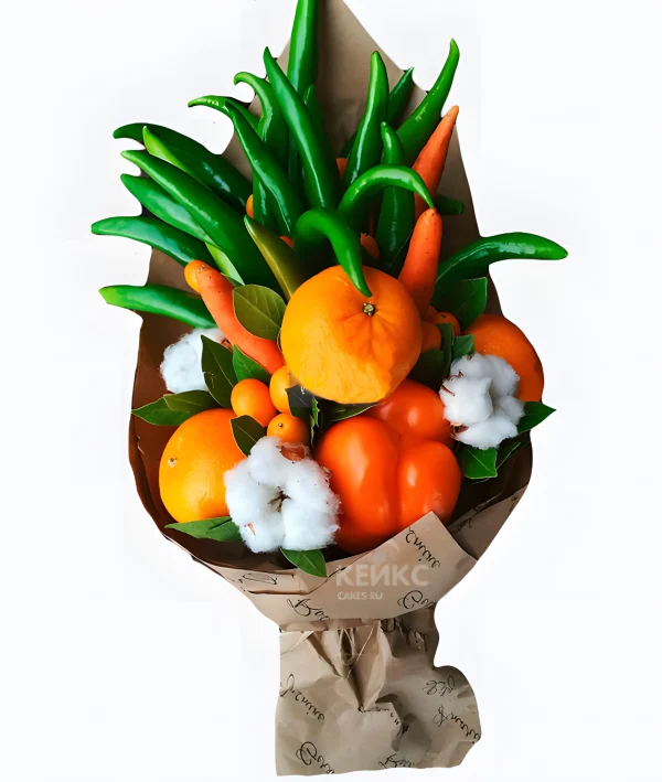 Букет с перцем 1 Фото