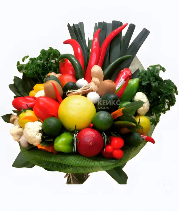 Букет с перцем Чили 5 Фото