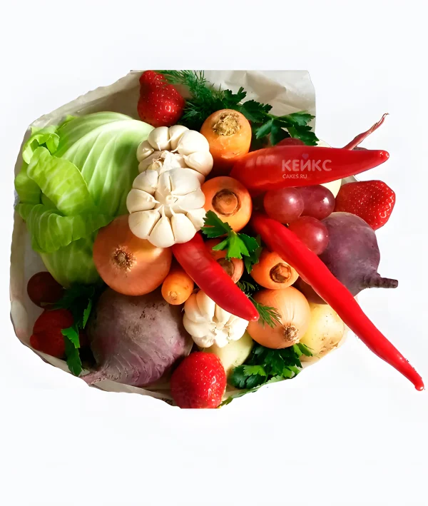 Букет с перцем Чили 6 Фото