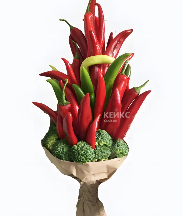 Букет с перцем чили 8 Фото
