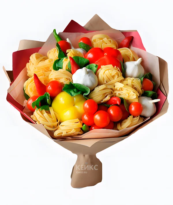 Букет с помидорами 1 Фото