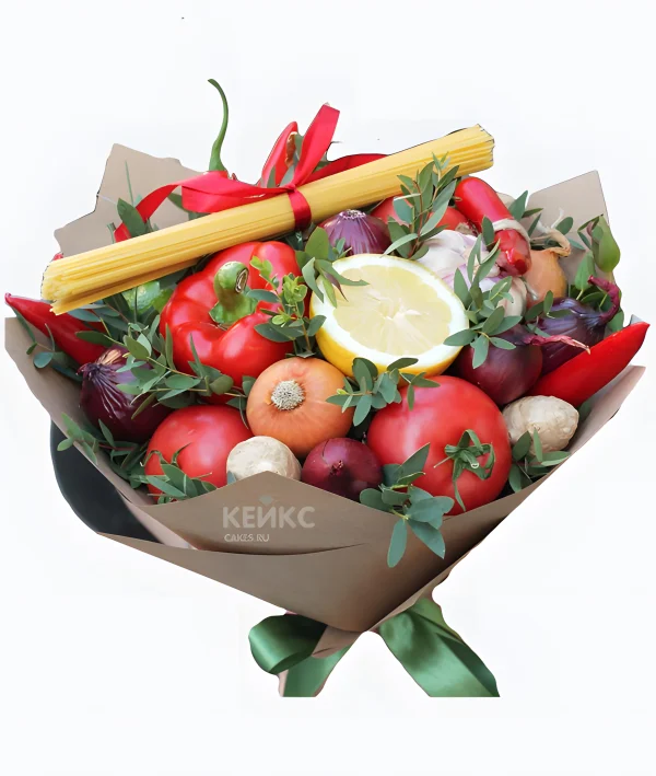 Букет с помидорами 2 Фото