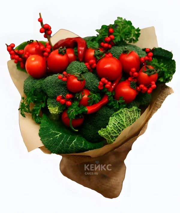 Букет с помидорами Фото