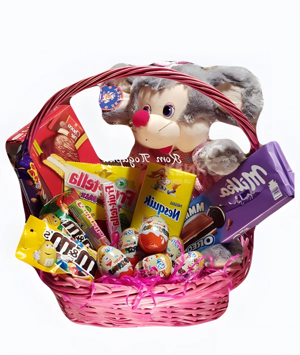 Детская подарочная корзина 1 Фото