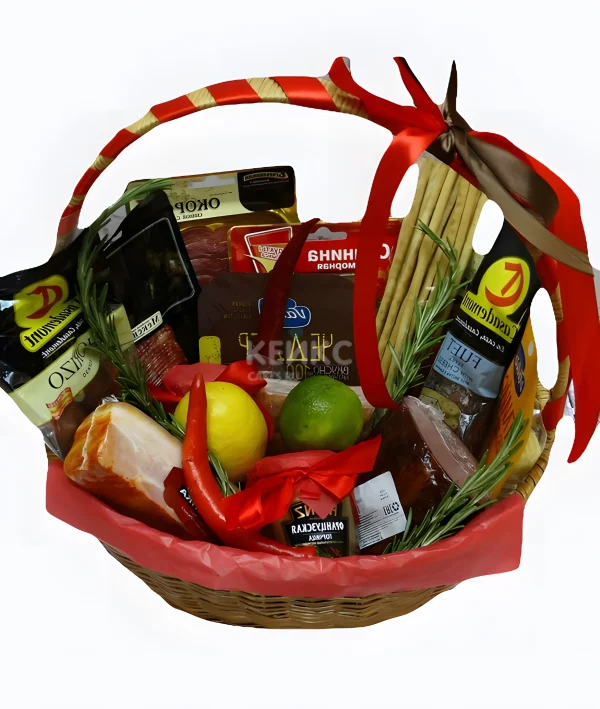 Корзина с мясом 2 Фото