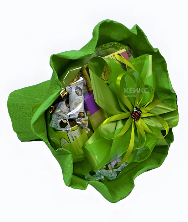 Недорогой букет из чая 1 Фото