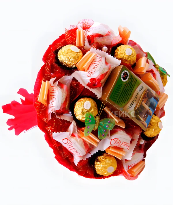 Недорогой букет из чая Фото