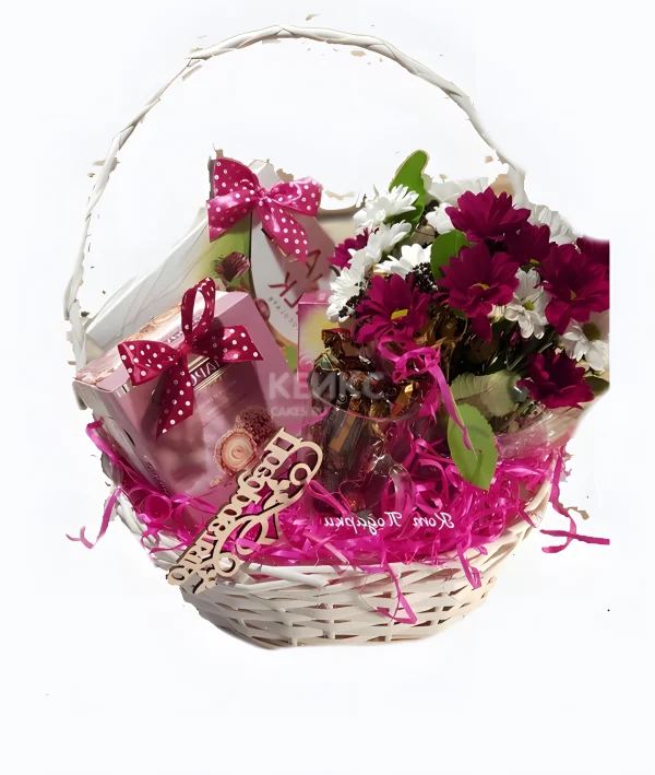 Подарочная корзина на 8 марта 1 Фото