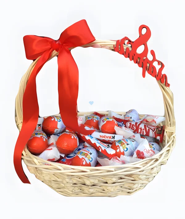 Подарочная корзина на 8 марта 2 Фото