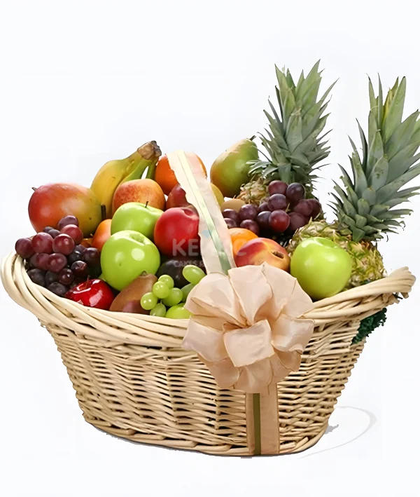 Подарочная корзина женщине с фруктами 9 Фото