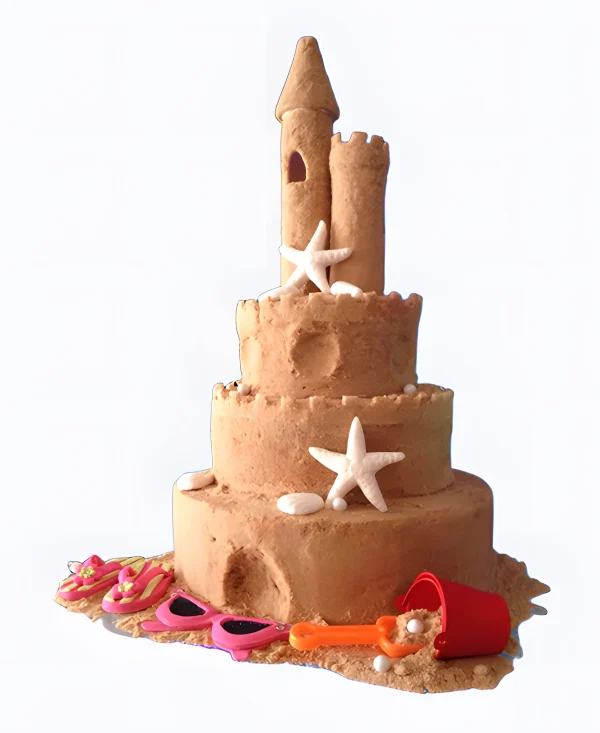 Торт Башня у моря Фото