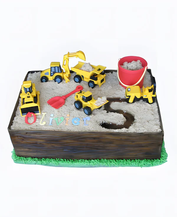 Торт Большая стройплощадка Фото
