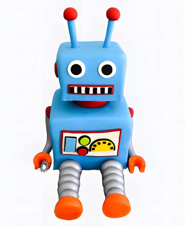 Торт Голубой техник Фото