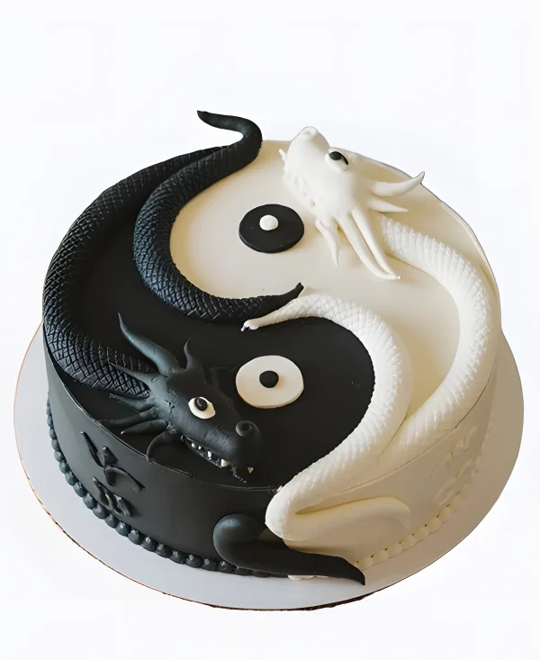 Торт Инь‑Ян Драконов Фото