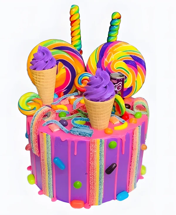 Торт Леденцовый аттракцион Фото
