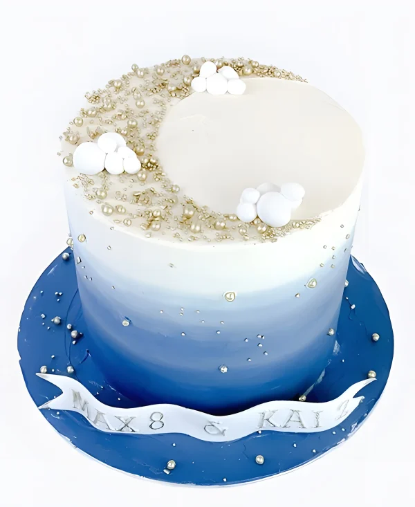 Торт Лунный омбре Фото