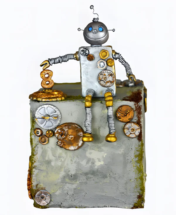 Торт Механический джентльмен Фото