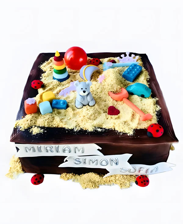 Торт Песочница друзей Фото