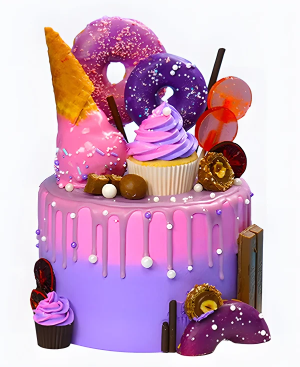 Торт Пончик‑пати Фото