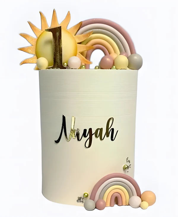 Торт Радужное утро Фото