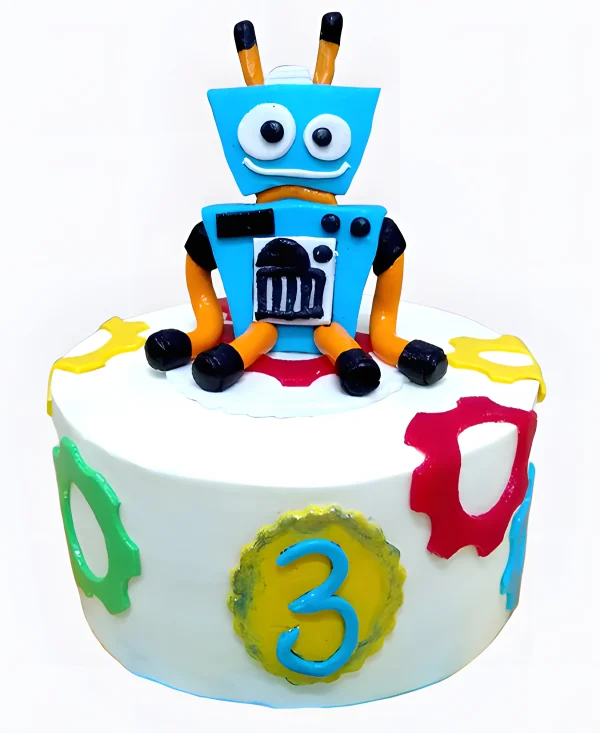 Торт Радужный механизм Фото