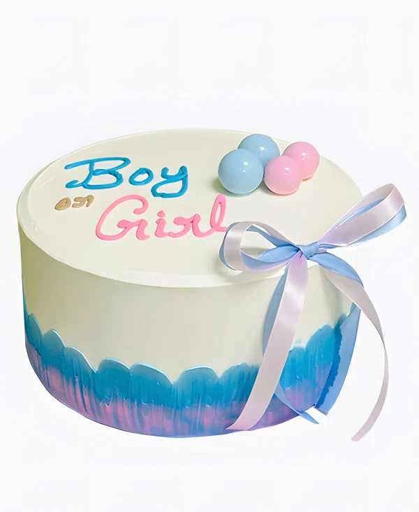 Бенто-торт Boy or Girl Фото