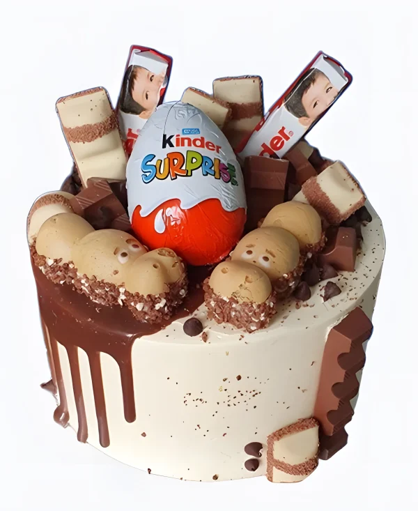 Торт Шоколадный Киндер‑микс Фото