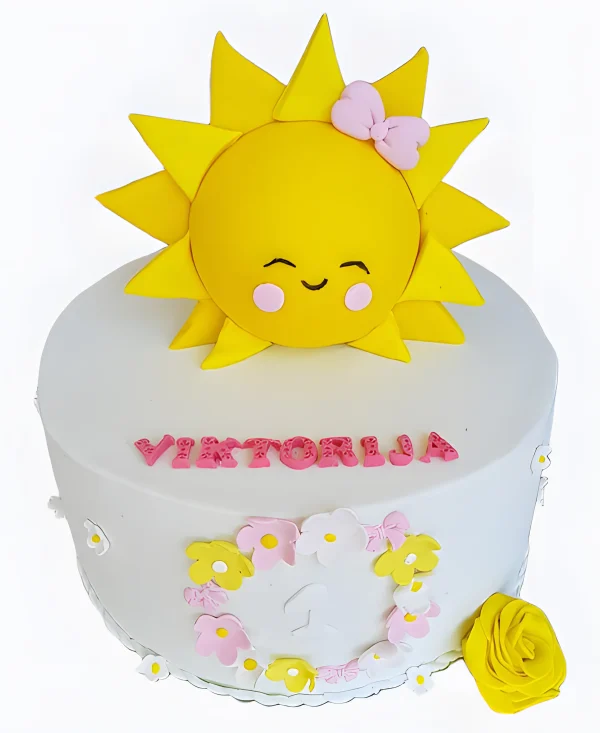 Торт Солнечная принцесса Фото