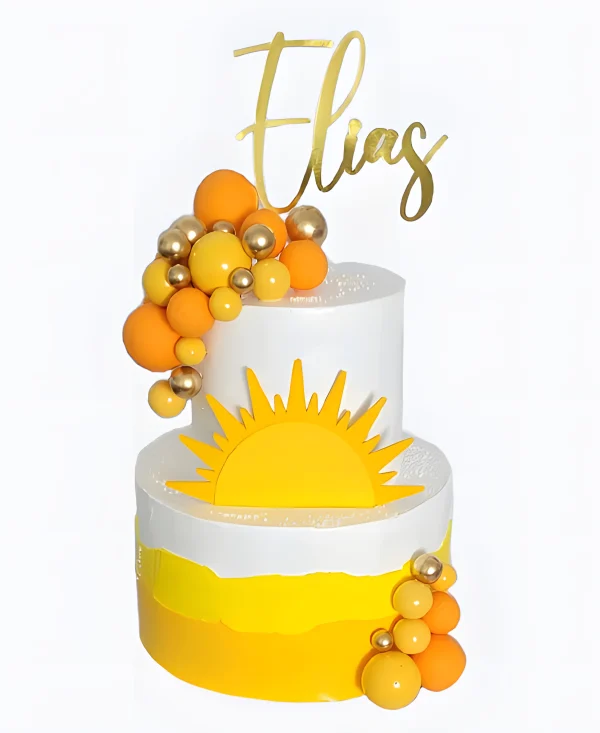 Торт Солнечный каскад Фото