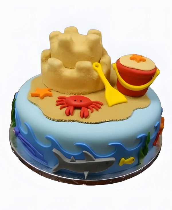 Торт Волны и песок Фото