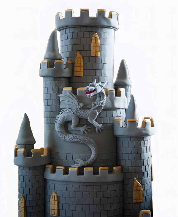 Торт Замок дракона Фото