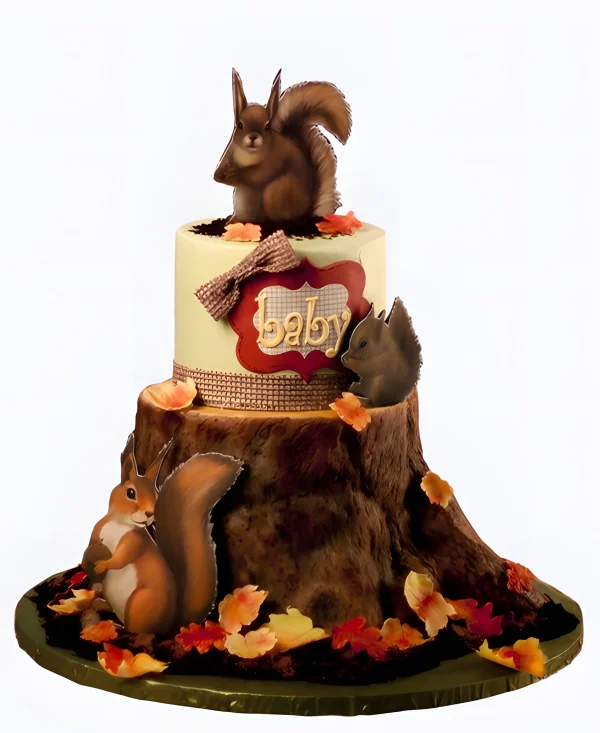 Торт Беличье семейство Фото
