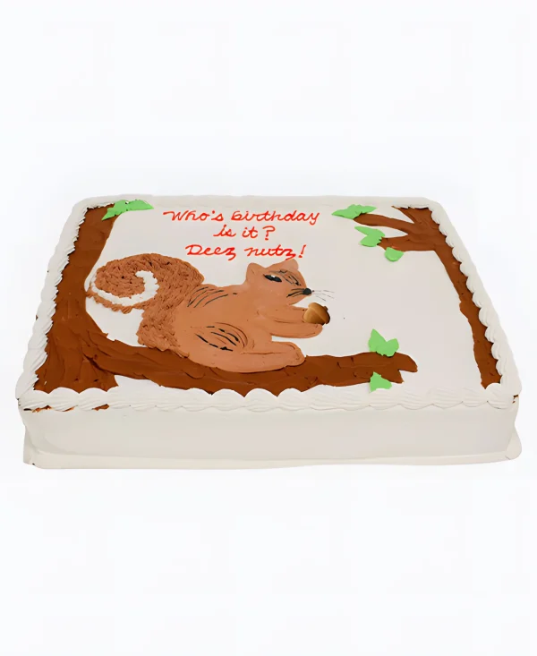 Торт Белка на ветке Фото