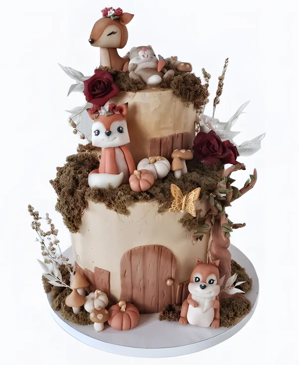 Торт Белочка и друзья Фото